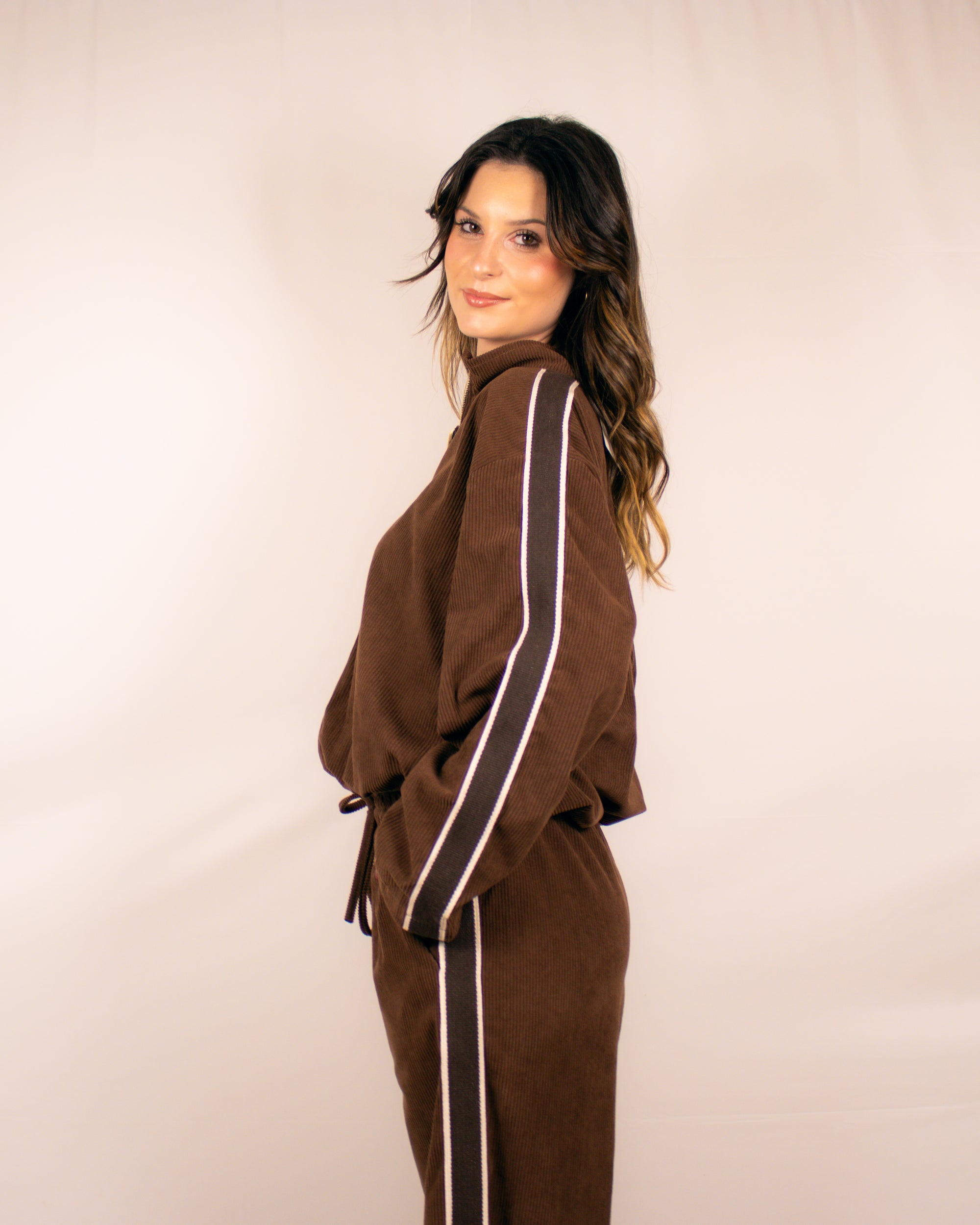 Fato de treino riscas