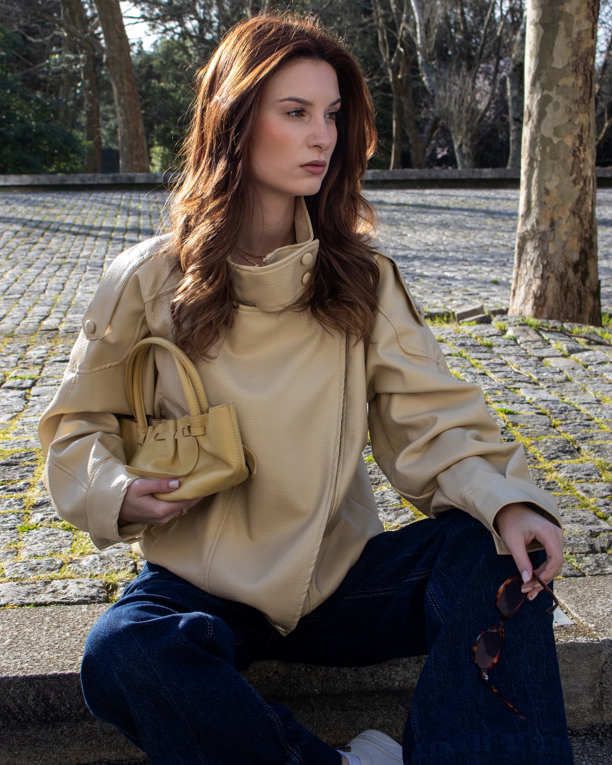 Casaco Efeito Pele Soleil