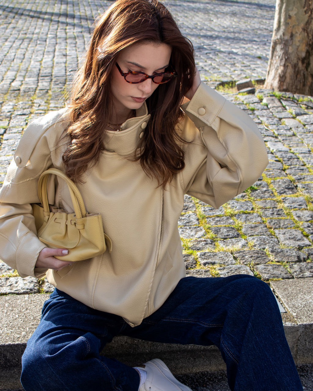 Casaco Efeito Pele Soleil