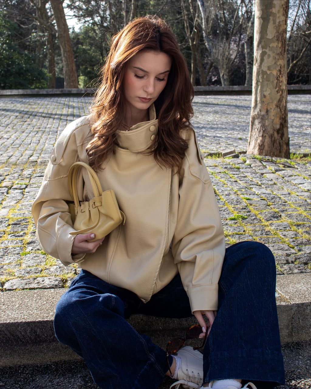 Casaco Efeito Pele Soleil