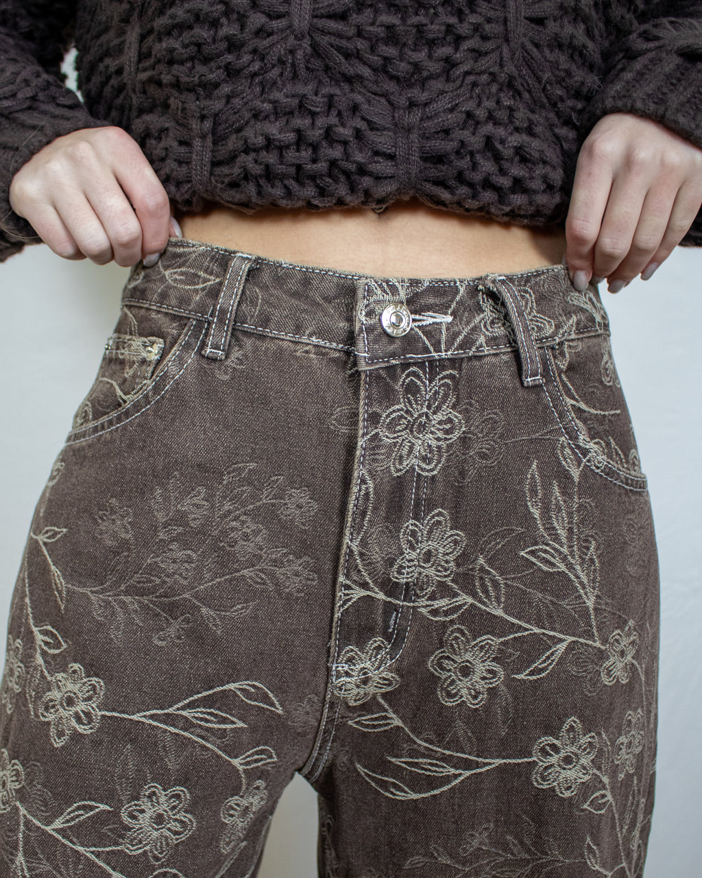 Calça floral